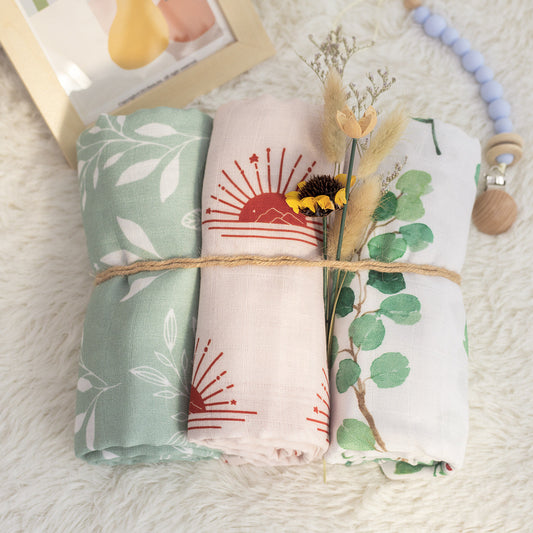 Printed Baby Muslin Swaddle