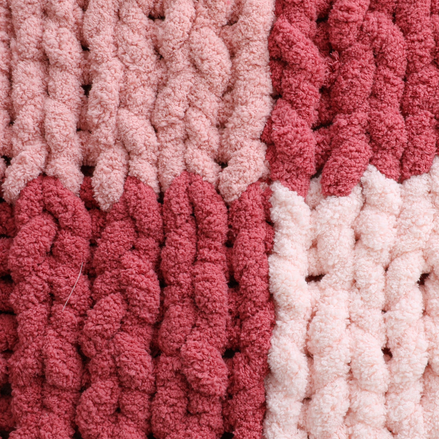 Chunky Knitted Blanket