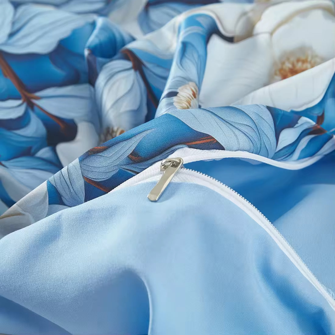 Digital 5D Printing 90gsm Polyester Pillowcase Comforter Sets