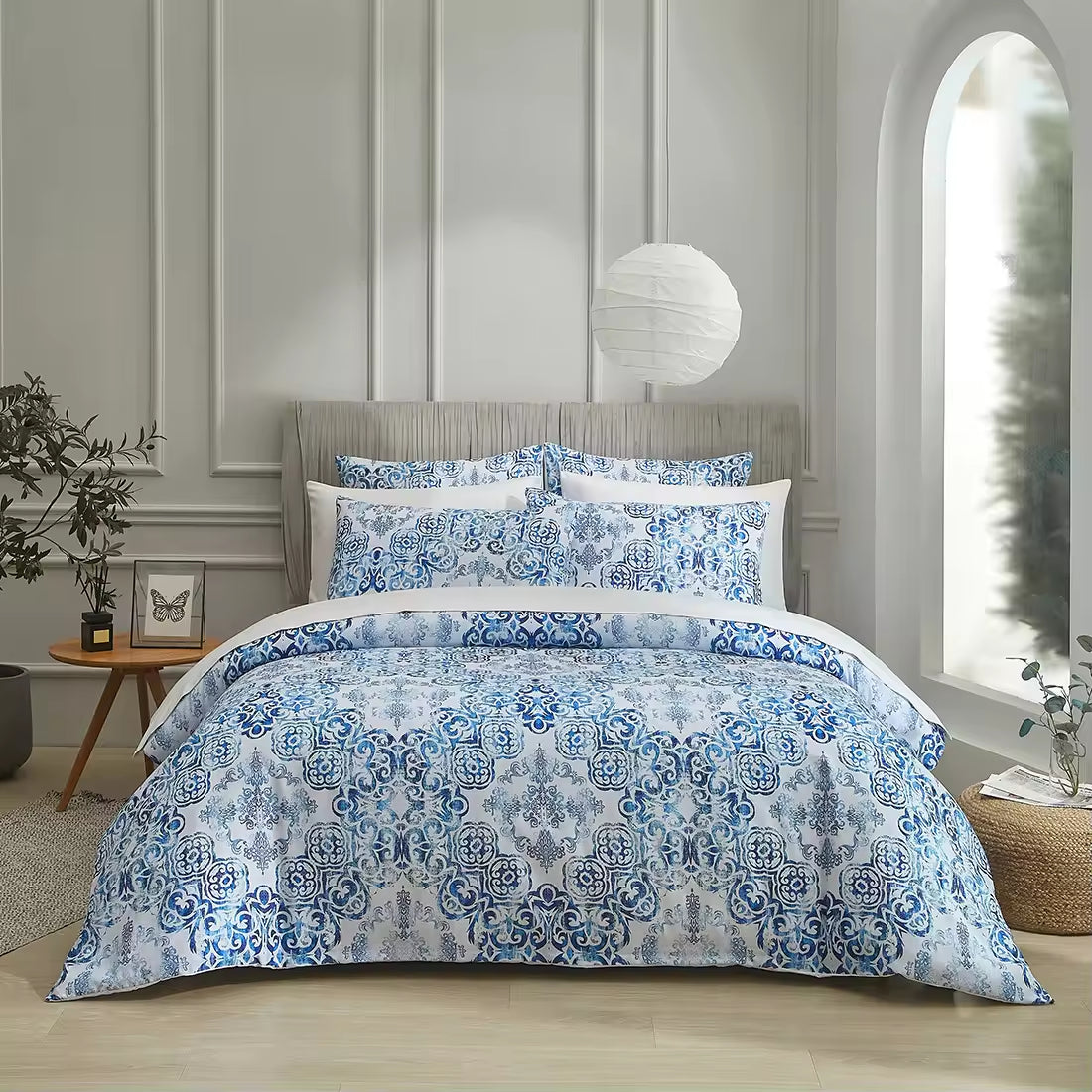 Digital 5D Printing 90gsm Polyester Pillowcase Comforter Sets