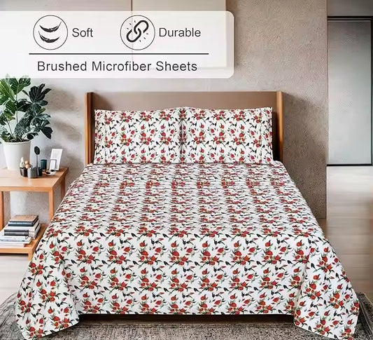 New Design Hotel Luxury Four Piece Bed Sheet Set