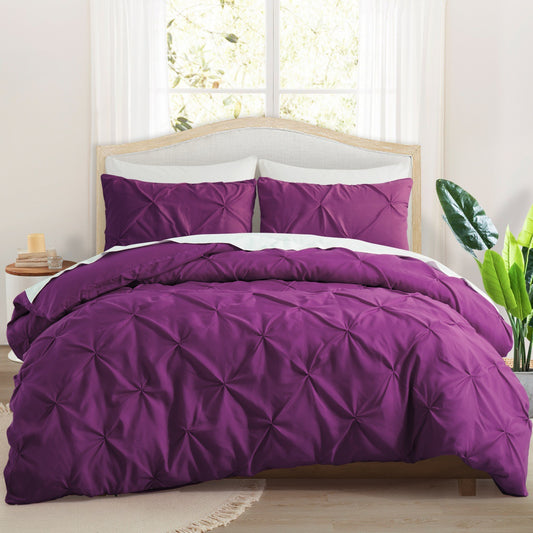 Simple 3 PCS Quilt Cover Comforter Sets