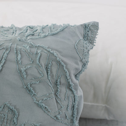 Green Textured Tufted Comforter Sets