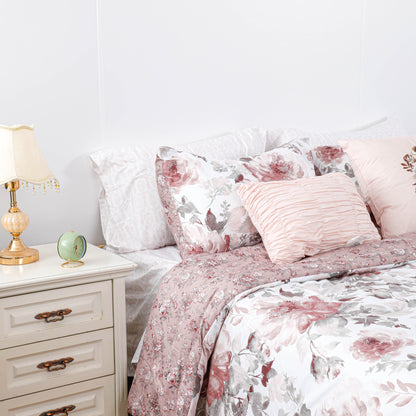 Luxury Six-piece Embroidered Comforter Sets