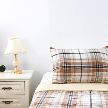 Fresh Design Plaid Print Comforter Sets