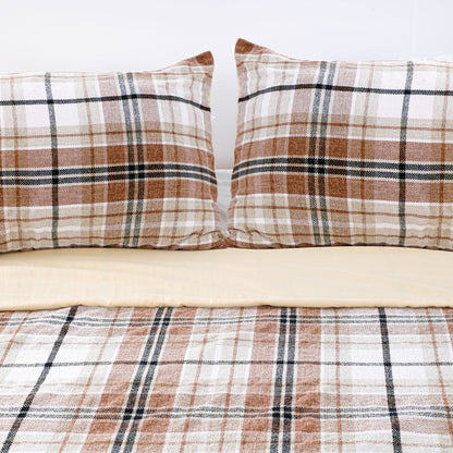 Fresh Design Plaid Print Comforter Sets