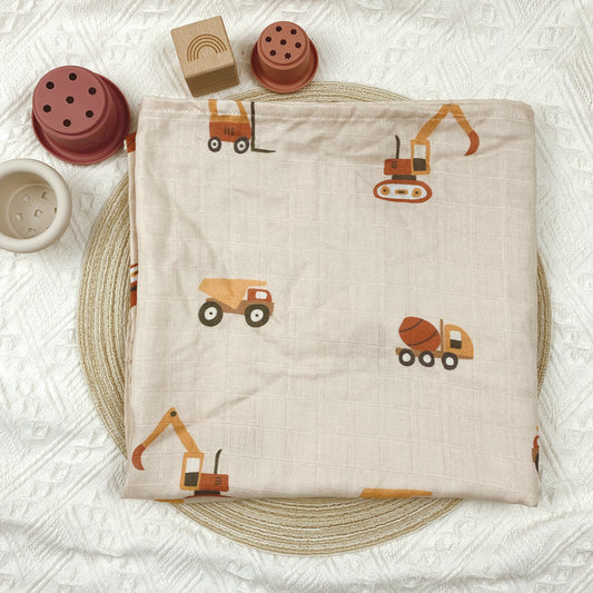 Floral Printed Baby Muslin Swaddle