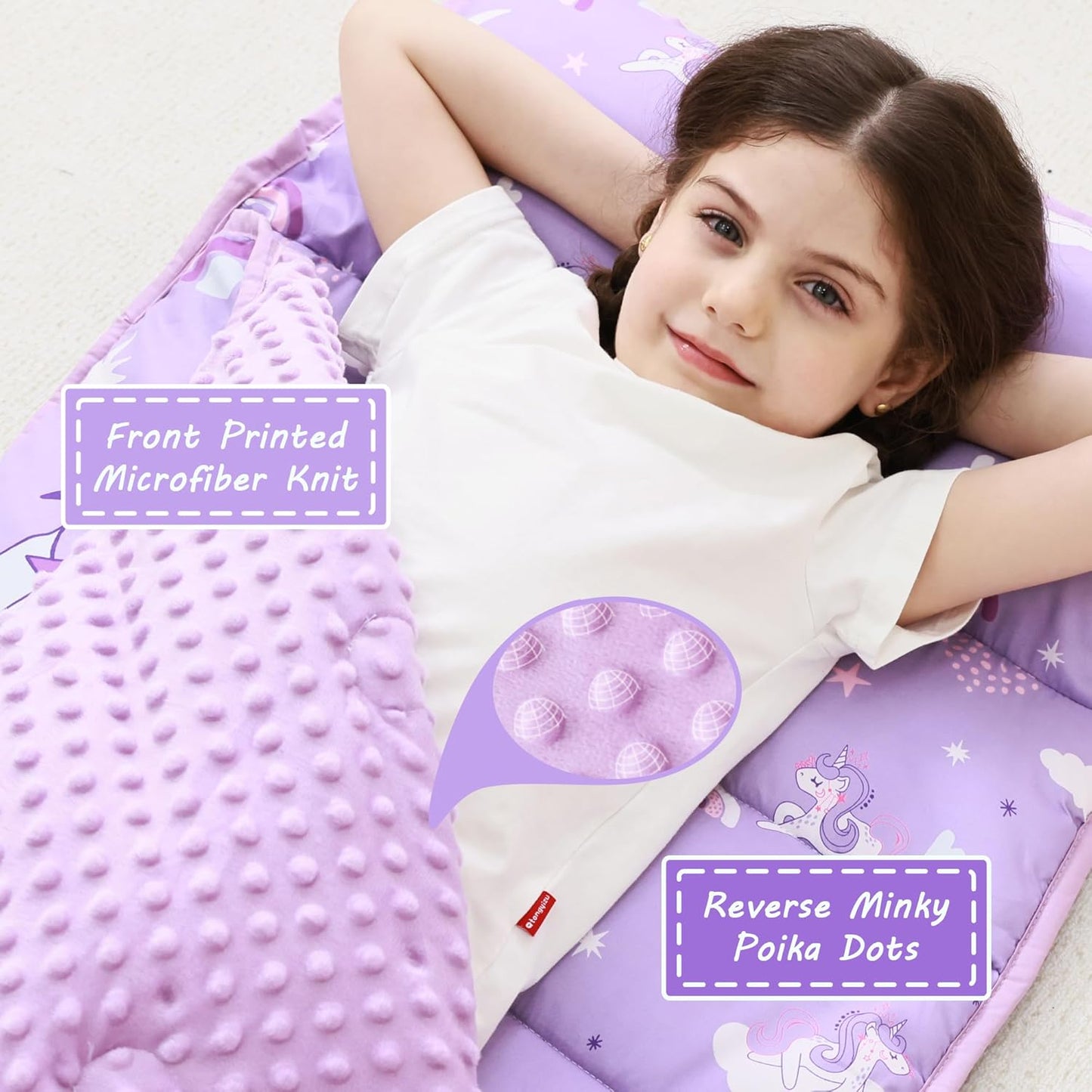 Unicorn Printed Kid Nap Mat