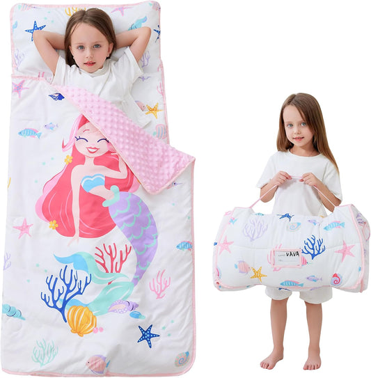 Mermaid Printed Kid Nap Mat