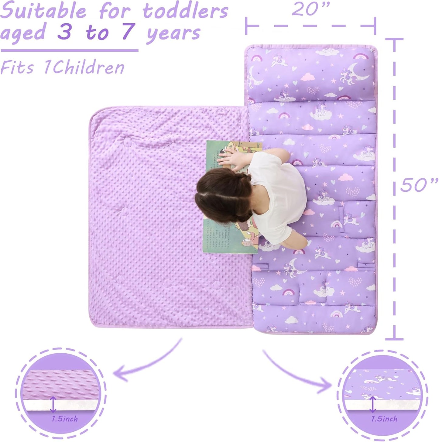 Unicorn Printed Kid Nap Mat