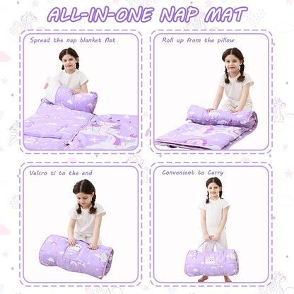 Unicorn Printed Kid Nap Mat