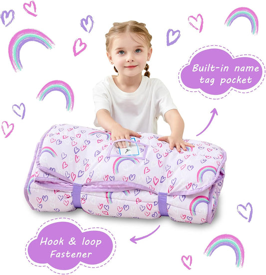 Rainbow Printed Kid Nap Mat