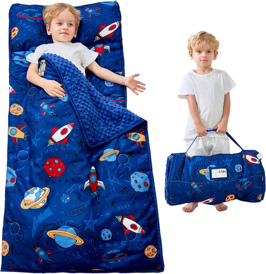 Rocket Printed Kid Nap Mat