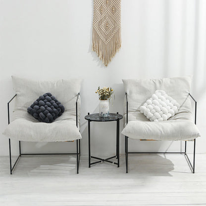 Solid Knot Design Square Decorative Pillows & Cushions