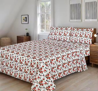 New Design Hotel Luxury Four Piece Bed Sheet Set