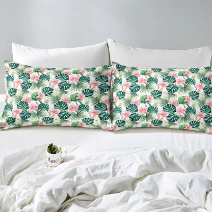 Custom Flower Floral Queen Size Kids Bed Sheets Set